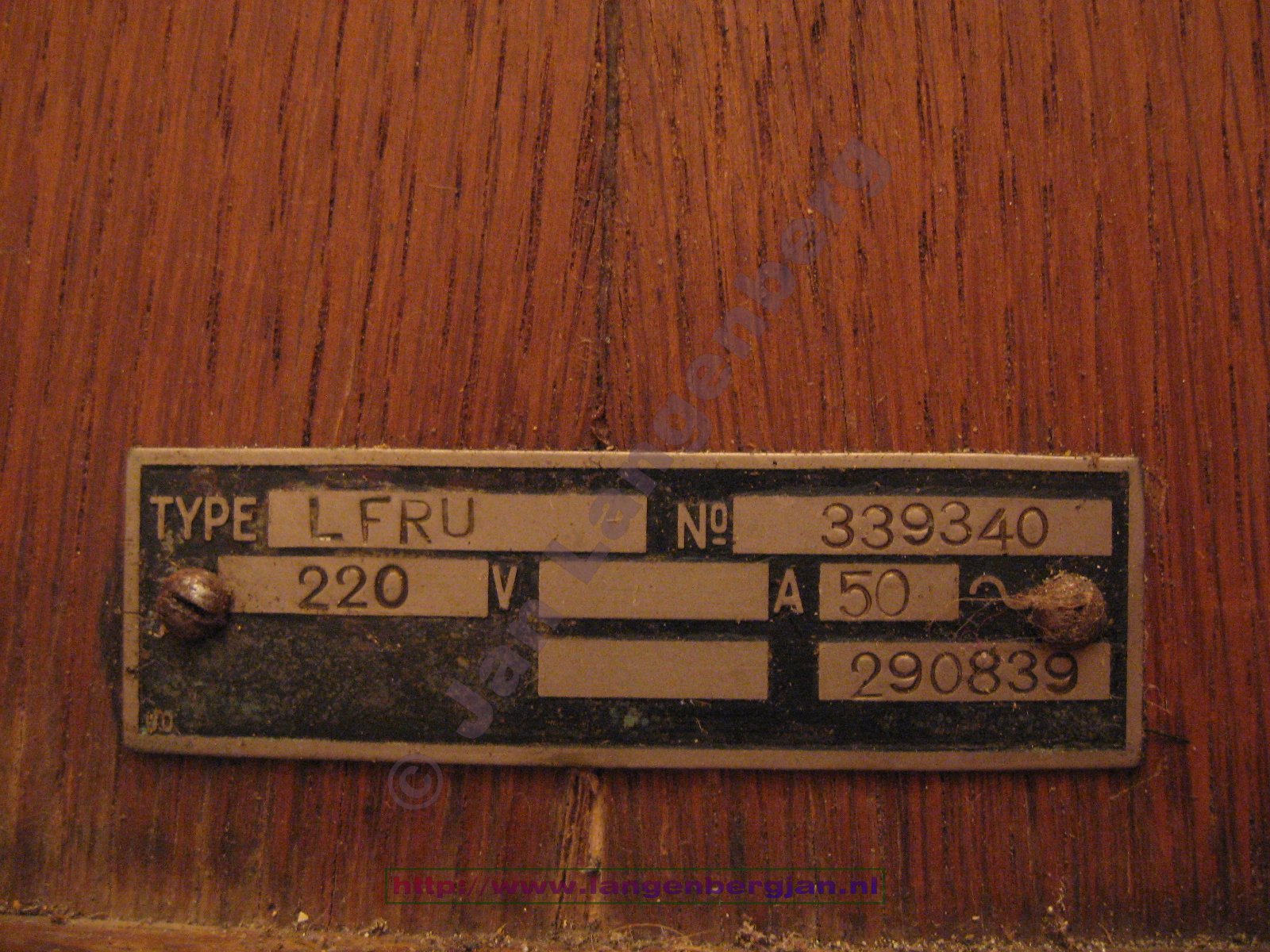 Photo of an old AEG Time switch