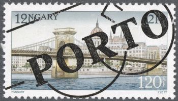 Porto overprints Hungary - Magyar Posta