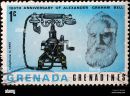 Alexander graham bell postage stamp