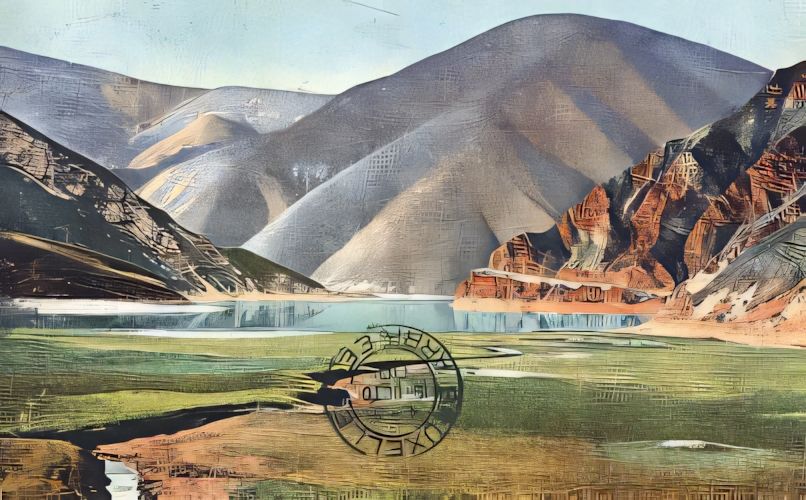 An old and vintage Russian postcard