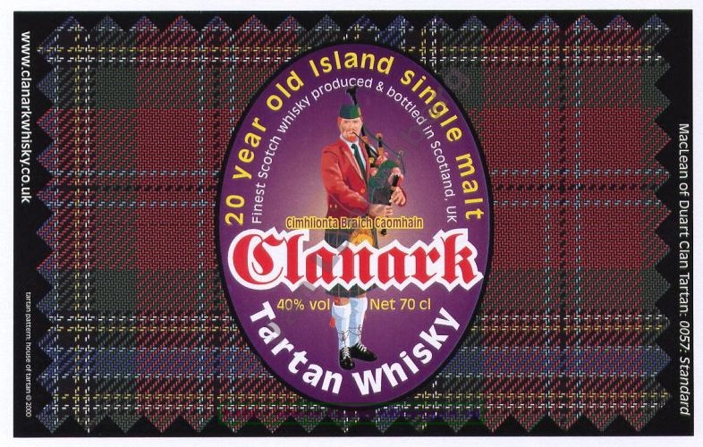 Whisky label clanark20yr-34.jpg