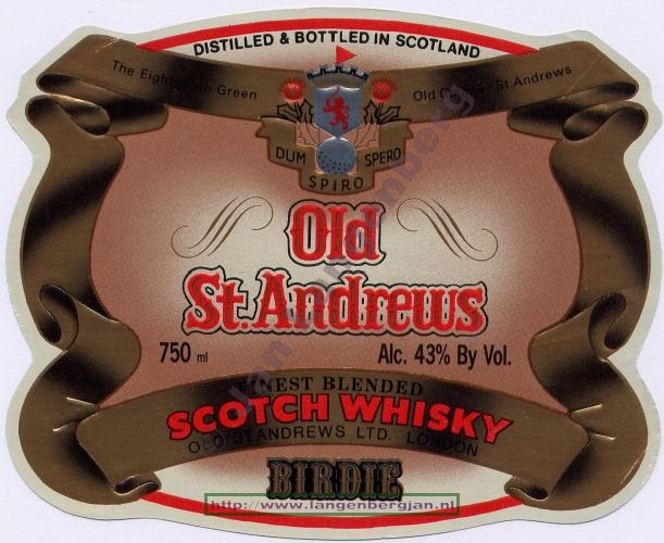 Whisky label oldst-andrews-birdie-131.jpg