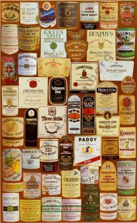 Whisky label whiskylabels-poster-irish-160.jpg
