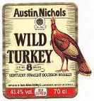 Wild Turkey whisky label