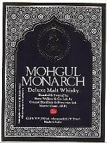Mohgul Monarch whisky label